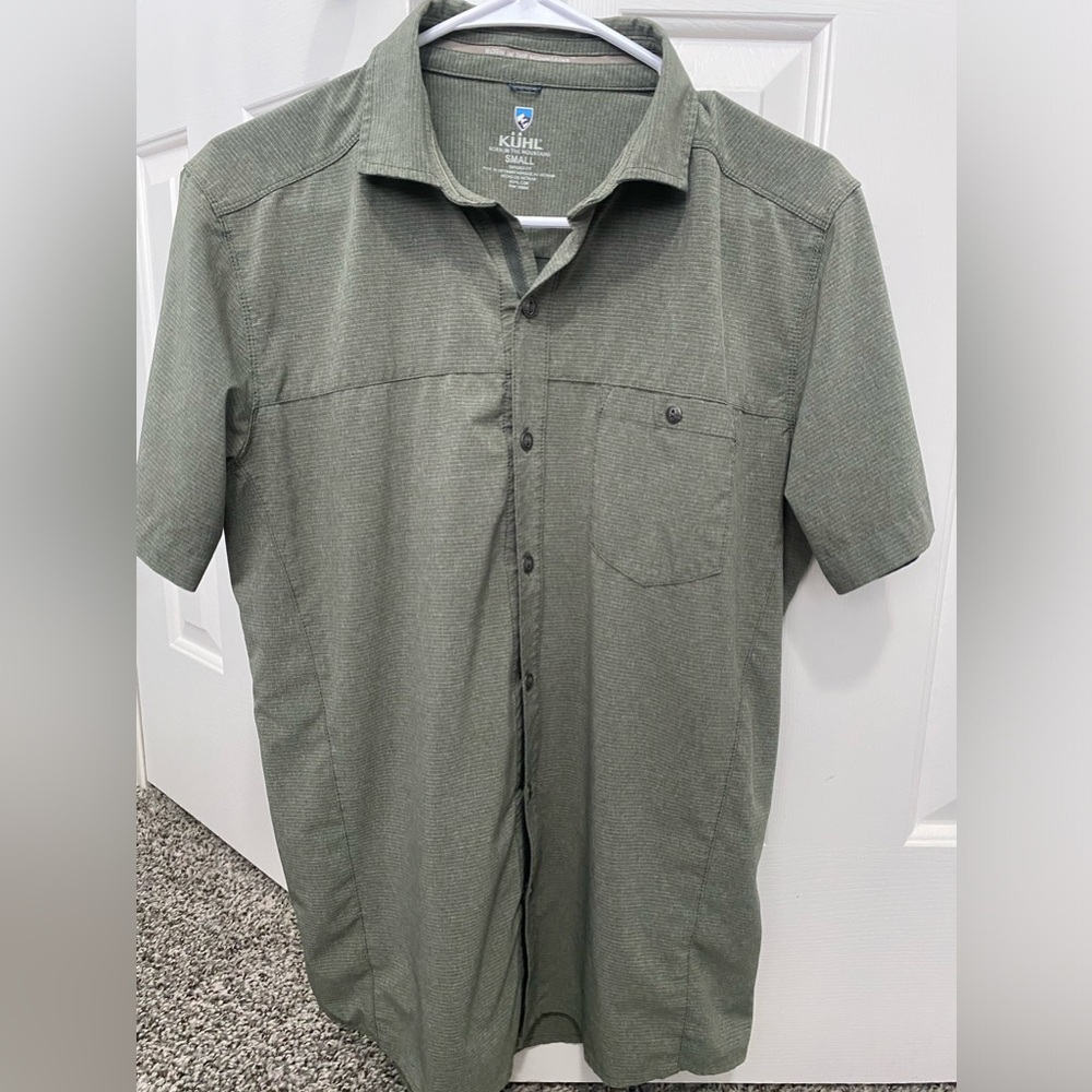 S Kuhl Tapered fit SS button up shirt